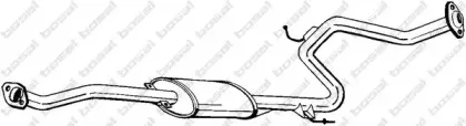 283-835 BOSAL Средний глушитель выхлопных газов 283-835 BOSAL Средний глушитель выхлопных газов