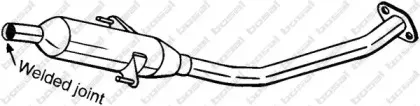 284-573 BOSAL Средний глушитель выхлопных газов 284-573 BOSAL Средний глушитель выхлопных газов