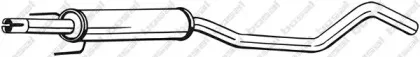 284-777 BOSAL Средний глушитель выхлопных газов 284-777 BOSAL Средний глушитель выхлопных газов