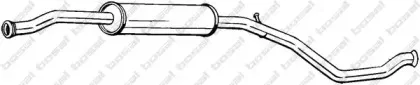 285-143 BOSAL Средний глушитель выхлопных газов 285-143 BOSAL Средний глушитель выхлопных газов