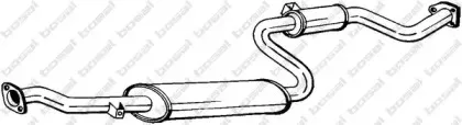 285-761 BOSAL Средний глушитель выхлопных газов 285-761 BOSAL Средний глушитель выхлопных газов