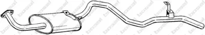 286-039 BOSAL Глушитель выхлопных газов конечный 286-039 BOSAL Глушитель выхлопных газов конечный