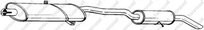 286-209 BOSAL Глушитель выхлопных газов конечный 286-209 BOSAL Глушитель выхлопных газов конечный
