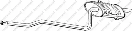 286-319 BOSAL Глушитель выхлопных газов конечный 286-319 BOSAL Глушитель выхлопных газов конечный