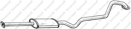 288-099 BOSAL Средний глушитель выхлопных газов 288-099 BOSAL Средний глушитель выхлопных газов