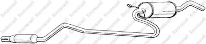 288-773 BOSAL Средний глушитель выхлопных газов 288-773 BOSAL Средний глушитель выхлопных газов