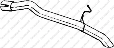 840-001 BOSAL Труба выхлопного газа 840-001 BOSAL Труба выхлопного газа
