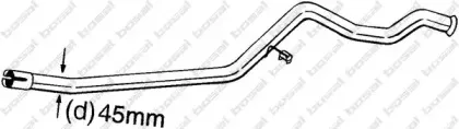 889-497 BOSAL Ремонтная трубка, катализатор 889-497 BOSAL Ремонтная трубка, катализатор