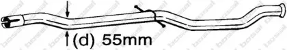 889-545 BOSAL Ремонтная трубка, катализатор 889-545 BOSAL Ремонтная трубка, катализатор