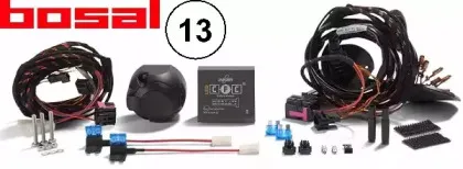 010-719 BOSAL Комплект электрики, прицепное оборудование 010-719 BOSAL Комплект электрики, прицепное оборудование