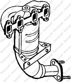 099-248 BOSAL Катализатор 099-248 BOSAL Катализатор