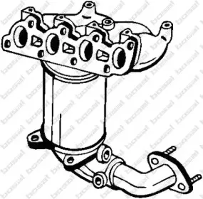 099-339 BOSAL Катализатор 099-339 BOSAL Катализатор