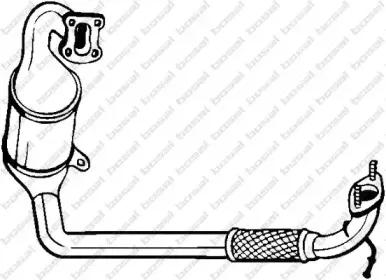 090-452 BOSAL Катализатор 090-452 BOSAL Катализатор