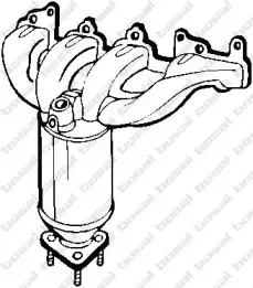 090-016 BOSAL Катализатор 090-016 BOSAL Катализатор