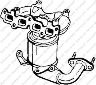 090-621 BOSAL Катализатор 090-621 BOSAL Катализатор