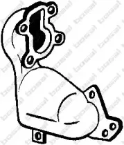 090-627 BOSAL Катализатор 090-627 BOSAL Катализатор