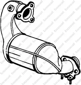 090-512 BOSAL Катализатор 090-512 BOSAL Катализатор