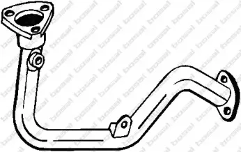 791-011 BOSAL Труба выхлопного газа 791-011 BOSAL Труба выхлопного газа