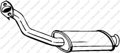 135-073 BOSAL Предглушитель выхлопных газов 135-073 BOSAL Предглушитель выхлопных газов