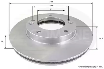 ADC1051V COMLINE Тормозной диск ADC1051V COMLINE Тормозной диск