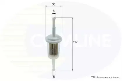 EFF011 COMLINE Топливный фильтр EFF011 COMLINE Топливный фильтр
