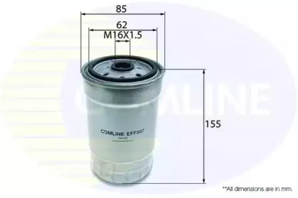 EFF007 COMLINE Топливный фильтр EFF007 COMLINE Топливный фильтр