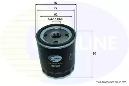 EOF023 COMLINE Масляный фильтр EOF023 COMLINE Масляный фильтр