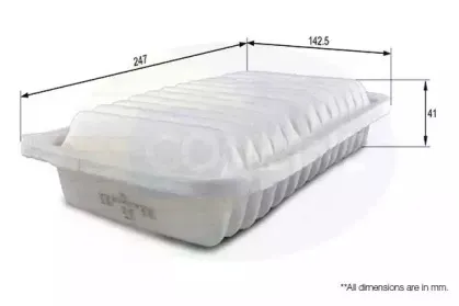 EAF755 COMLINE Воздушный фильтр EAF755 COMLINE Воздушный фильтр