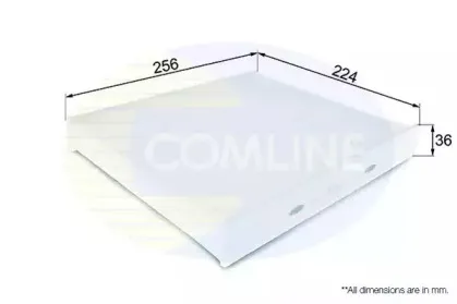 EKF332 COMLINE Фильтр, воздух во внутренном пространстве EKF332 COMLINE Фильтр, воздух во внутренном пространстве