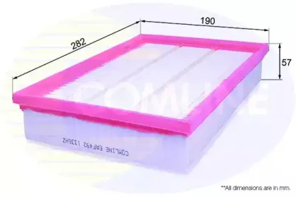 EAF492 COMLINE Воздушный фильтр EAF492 COMLINE Воздушный фильтр