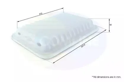 CTY12186 COMLINE Воздушный фильтр CTY12186 COMLINE Воздушный фильтр