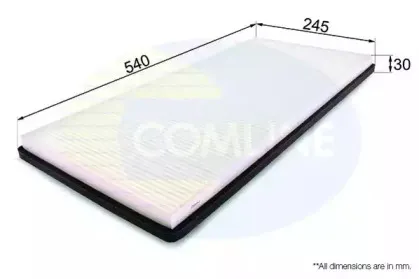 EKF254 COMLINE Фильтр, воздух во внутренном пространстве EKF254 COMLINE Фильтр, воздух во внутренном пространстве