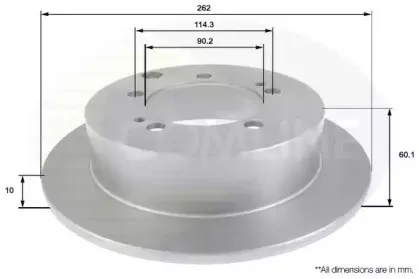 ADC0371 COMLINE Тормозной диск ADC0371 COMLINE Тормозной диск
