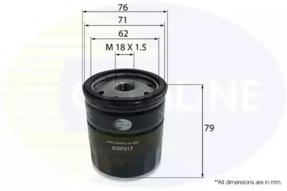 EOF217 COMLINE Масляный фильтр EOF217 COMLINE Масляный фильтр