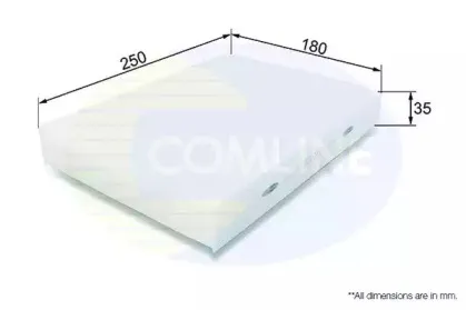 EKF386 COMLINE Фильтр, воздух во внутренном пространстве EKF386 COMLINE Фильтр, воздух во внутренном пространстве