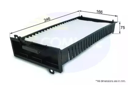 EKF154 COMLINE Фильтр, воздух во внутренном пространстве EKF154 COMLINE Фильтр, воздух во внутренном пространстве