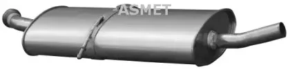 01.063 ASMET Средний глушитель выхлопных газов 01.063 ASMET Средний глушитель выхлопных газов