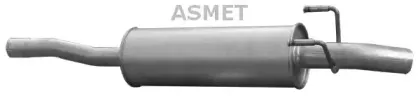 02.054 ASMET Глушитель выхлопных газов конечный 02.054 ASMET Глушитель выхлопных газов конечный
