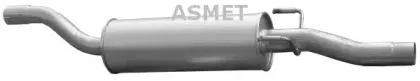 02.057 ASMET Средний глушитель выхлопных газов 02.057 ASMET Средний глушитель выхлопных газов