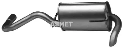 03.086 ASMET Глушитель выхлопных газов конечный 03.086 ASMET Глушитель выхлопных газов конечный