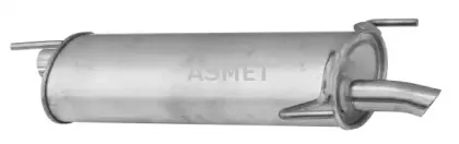 05.099 ASMET Глушитель выхлопных газов конечный 05.099 ASMET Глушитель выхлопных газов конечный