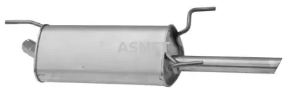 05.107 ASMET Глушитель выхлопных газов конечный 05.107 ASMET Глушитель выхлопных газов конечный