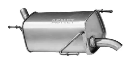 05.144 ASMET Глушитель выхлопных газов конечный 05.144 ASMET Глушитель выхлопных газов конечный