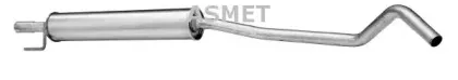05.145 ASMET Средний глушитель выхлопных газов 05.145 ASMET Средний глушитель выхлопных газов