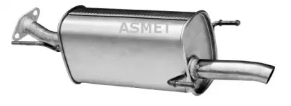 05.160 ASMET Глушитель выхлопных газов конечный 05.160 ASMET Глушитель выхлопных газов конечный