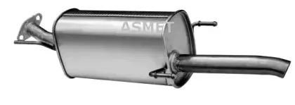 05.161 ASMET Глушитель выхлопных газов конечный 05.161 ASMET Глушитель выхлопных газов конечный