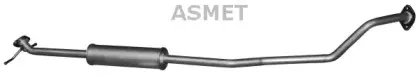 05.196 ASMET Средний глушитель выхлопных газов 05.196 ASMET Средний глушитель выхлопных газов