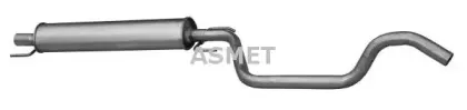 05.229 ASMET Средний глушитель выхлопных газов 05.229 ASMET Средний глушитель выхлопных газов