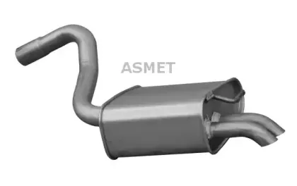 07.185 ASMET Глушитель выхлопных газов конечный 07.185 ASMET Глушитель выхлопных газов конечный