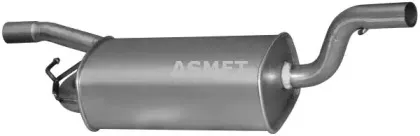 07.245 ASMET Средний глушитель выхлопных газов 07.245 ASMET Средний глушитель выхлопных газов